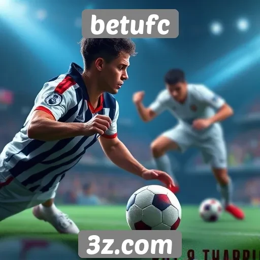 experiência de jogos ao vivo no betufc