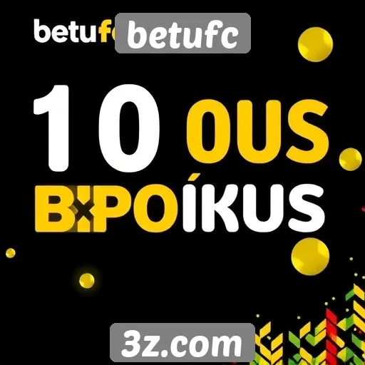 Promoções e bônus disponíveis no betufc