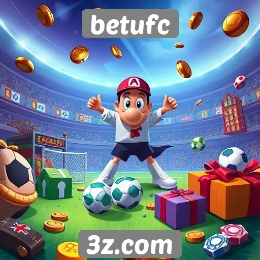 Variedade de jogos disponíveis no betufc